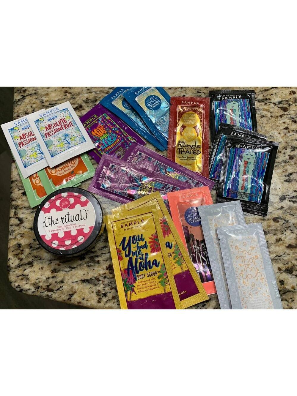 Perfectly posh mask 18 samples nine one one the ritual bundle set